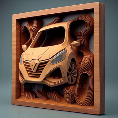 3D мадэль Renault ZOE (STL)